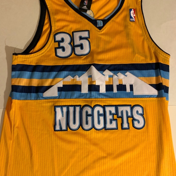 denver nuggets jersey yellow